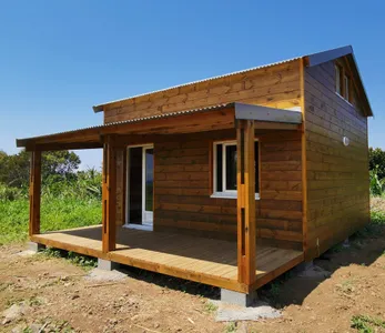 Chalet 58m² – Design en étage avec mezzanine 36m²
