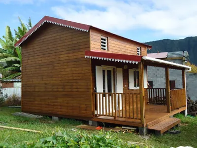Chalet 58m² avec mezzanine – Optimisation et élégance