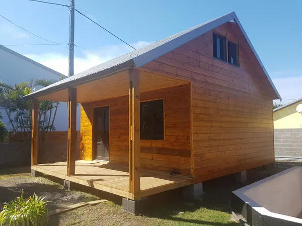 Double construction bois 72m² avec terrasse de 12m²